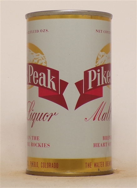 Pike's Peak Malt Liquor Tab Top