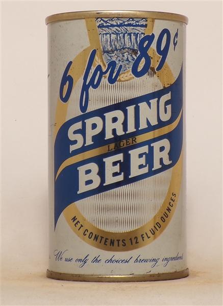 Spring Beer Tab Top