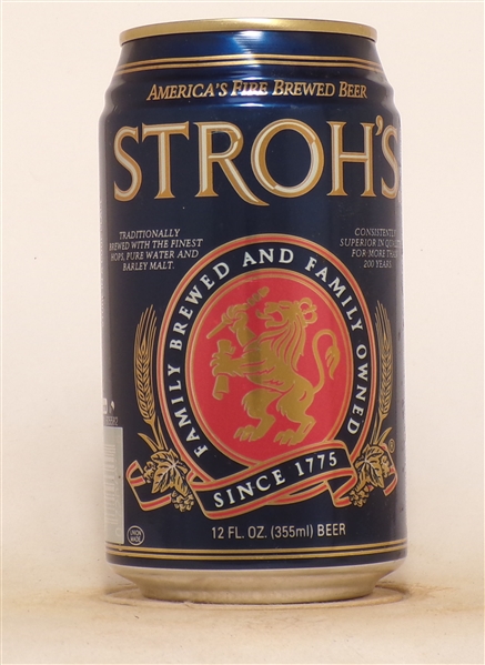 Stroh's Tab Top