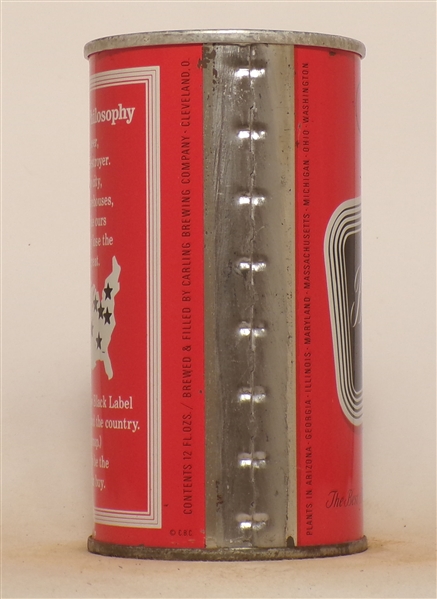 Carling Black Label Fan Tab