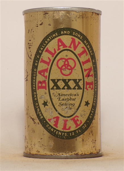 Ballantine Ale Early Tab Top