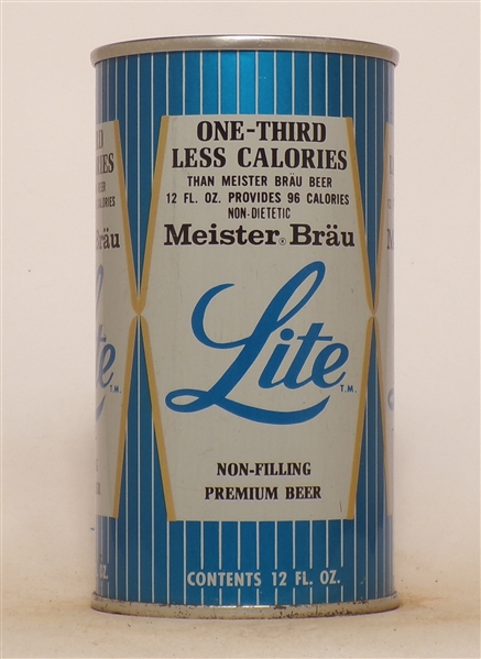 Meister Brau Lite Early Tab Top