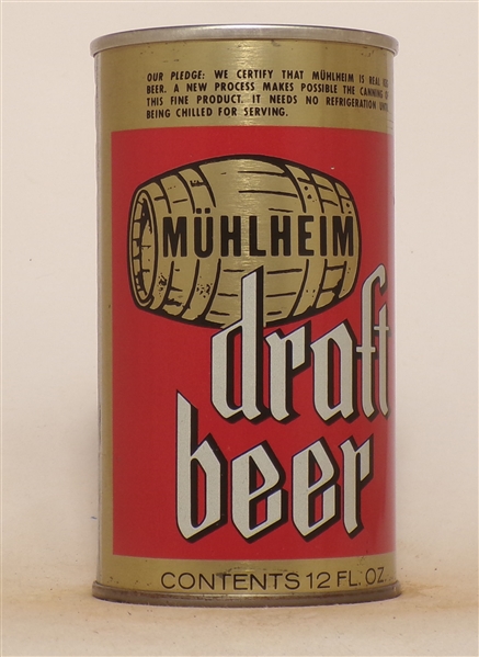 Muhlheim Draft Early Tab Top