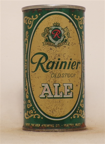 Rainier Ale 11 Ounce Early Tab Top