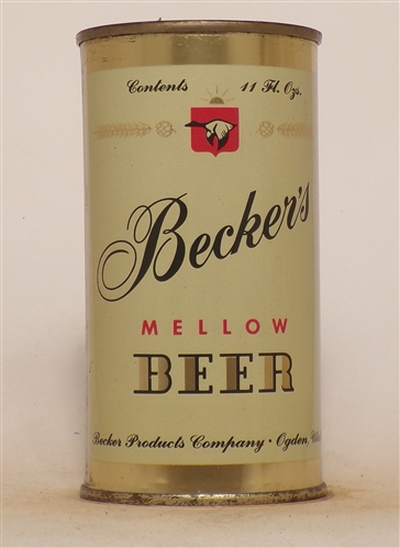 Beckers 11 Ounce Flat Top
