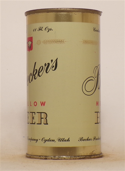 Becker's 11 Ounce Flat Top