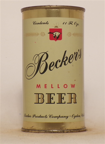 Becker's 11 Ounce Flat Top