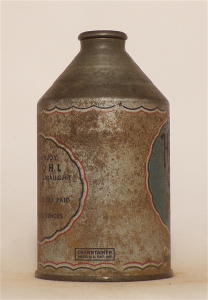 Hudepohl Chevy Ale Crowntainer