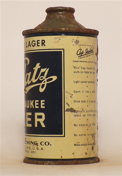 Blatz Cone Top