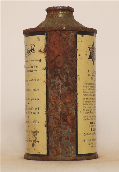 Blatz Cone Top