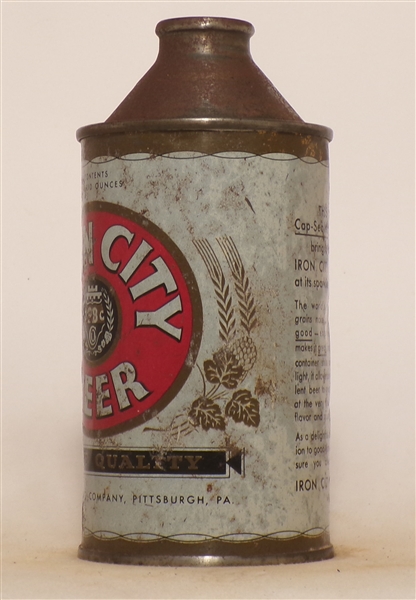 Iron City Cone Top