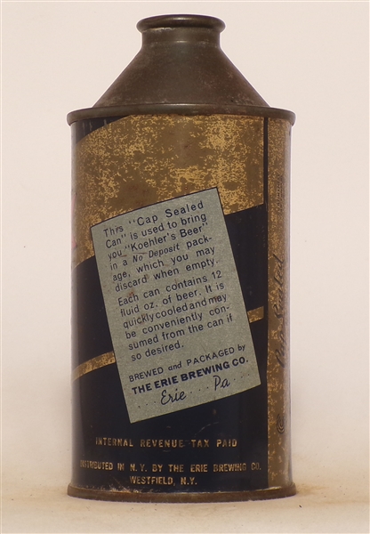 Koehler Cone Top