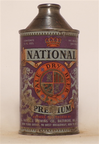 National Premium Cone Top