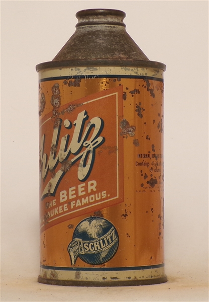 Schlitz Cone Top