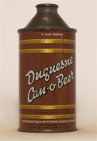 Duquesne Cone Top