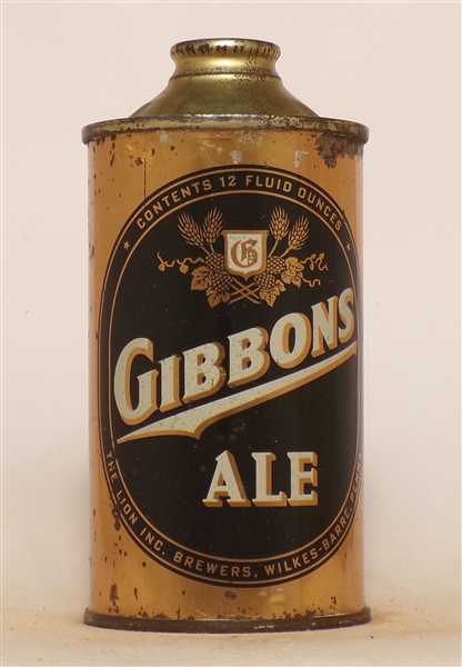 Gibbons Ale Cone Top
