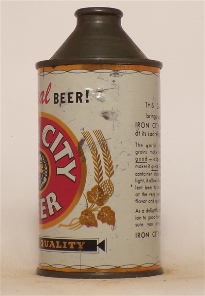 Iron City Cone Top 2