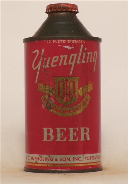 Yuengling's Cone Top