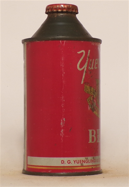 Yuengling's Cone Top