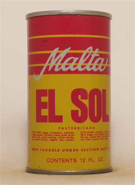 Malta El Sol Tab Top