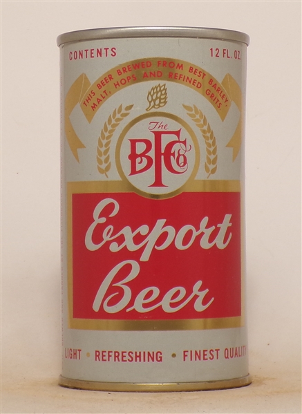 Export Beer Tab Top
