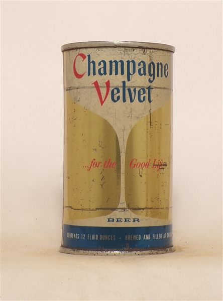 Champagne Velvet Flat Top