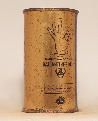 Ballantine Beer Flat Top