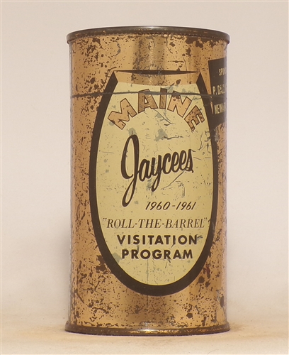 Ballantine Maine Jaycees 1960-61 Flat Top (no top)