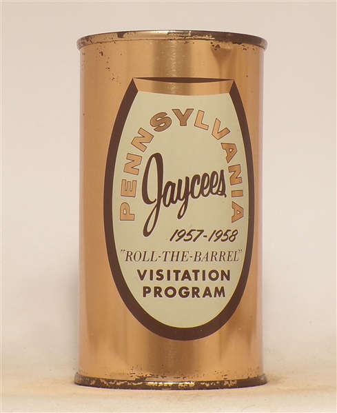 Ballantine Pennsylvania Jaycees 1957-58 Bank Top