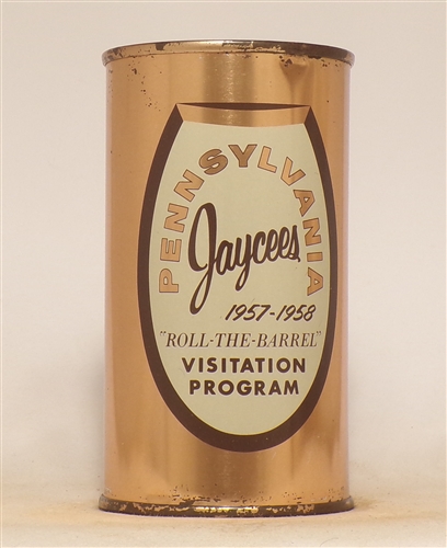 Ballantine Pennsylvania Jaycees 1957-58 Bank Top
