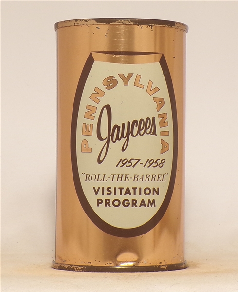 Ballantine Pennsylvania Jaycees 1957-58 Bank Top