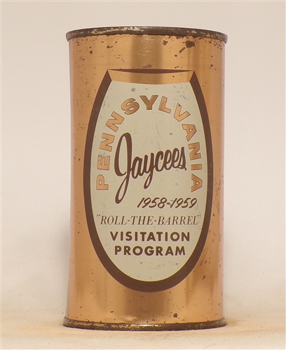 Ballantine Pennsylvania Jaycees 1958-59 Bank Top