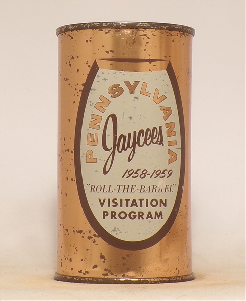 Ballantine Pennsylvania Jaycees 1958-59 Bank Top