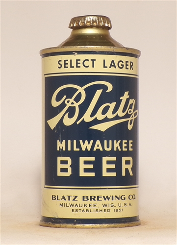 Blatz Low Profile Cone Top