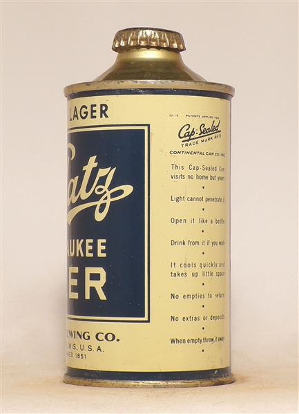 Blatz Low Profile Cone Top