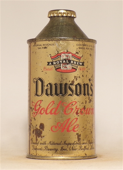 Dawson's High Profile Cone Top