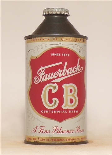 Fauerbach CB High Profile Cone Top