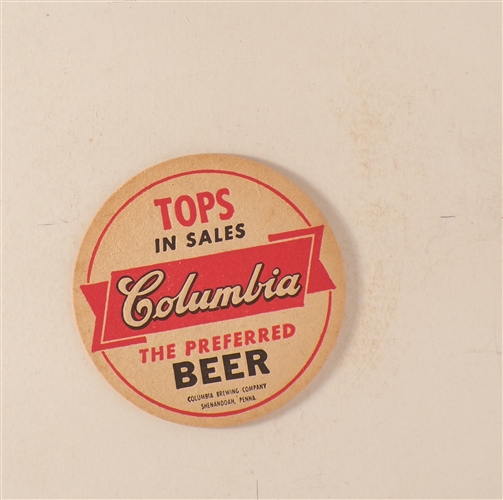 Columbia 3" Beer Coaster #2