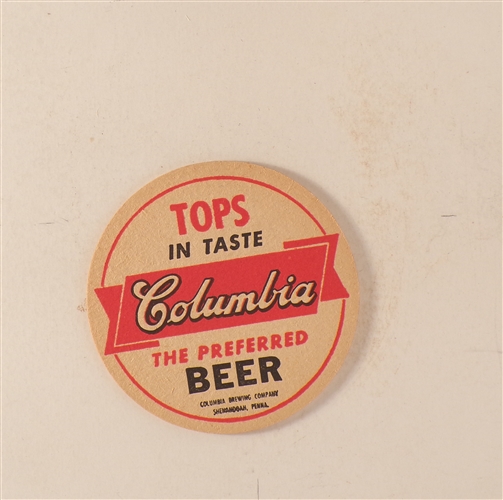 Columbia 3" Beer Coaster #3