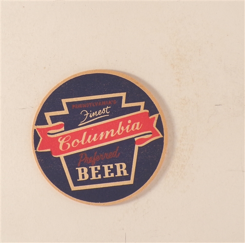 Columbia 3" Beer Coaster #4