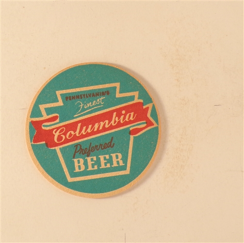 Columbia 3" Beer Coaster #6