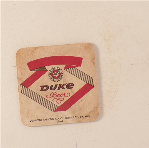 Duke 3" Beer Coaster #1