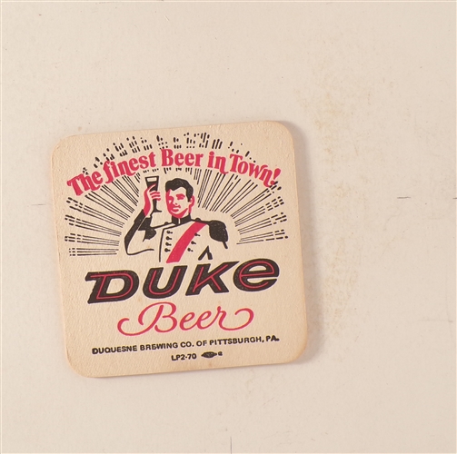 Duke 3" Beer Coaster #2