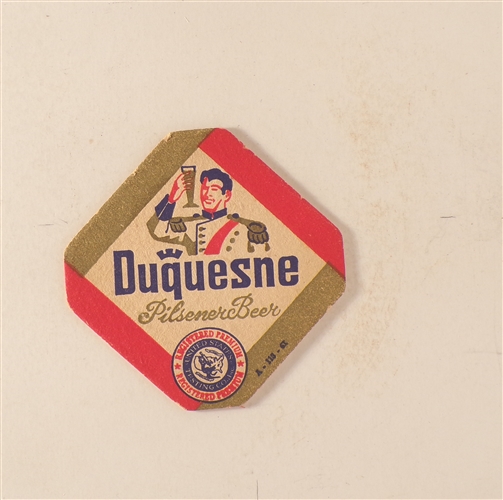 Duquesne 3" Beer Coaster #1