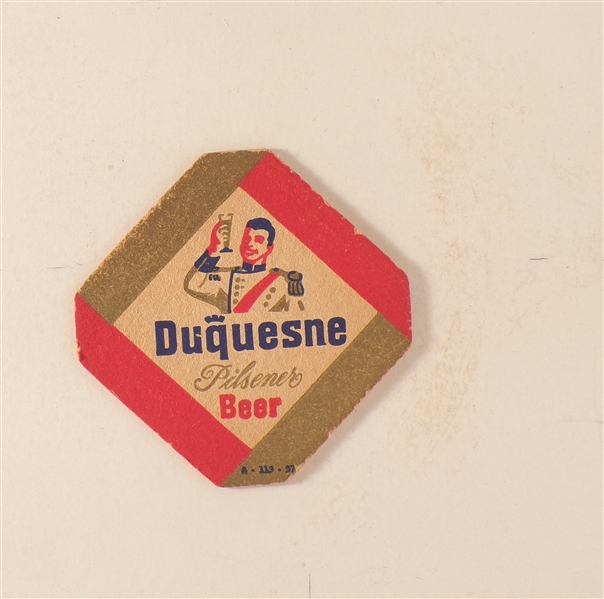 Duquesne 3 Beer Coaster #2