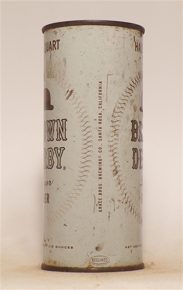 Brown Derby 16 Ounce Flat Top