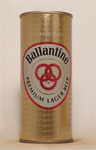 Ballantine Beer 16 Ounce Tab Top 6