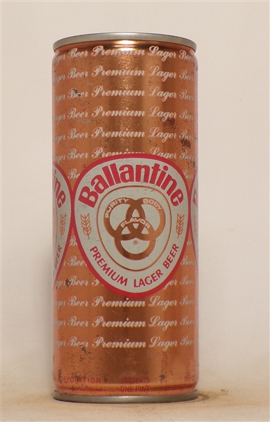 Ballantine Beer 16 Ounce Tab Top 7