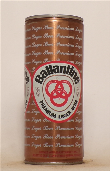 Ballantine Beer 16 Ounce Tab Top 8