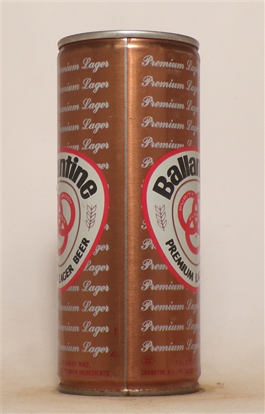 Ballantine Beer 16 Ounce Tab Top 8